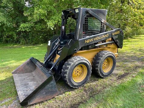 new holland 465 skid steer high flow|NEW HOLLAND LX465 Construction Equipment For Sale.